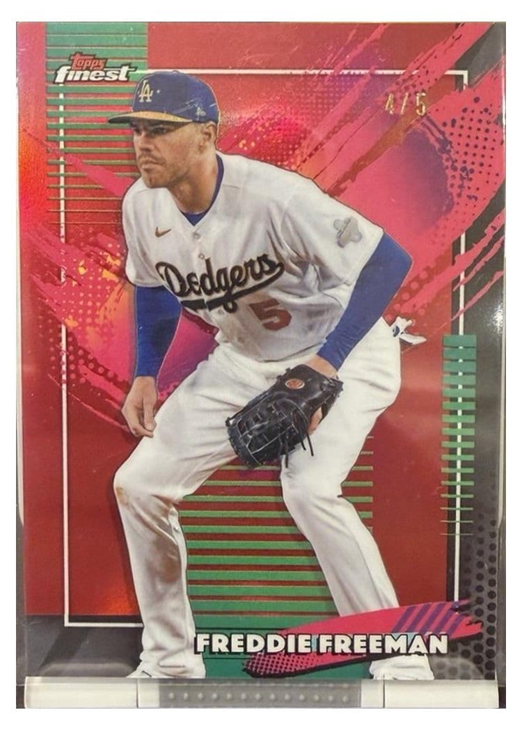 2026 Topps Finest Freddie Freeman #229 card