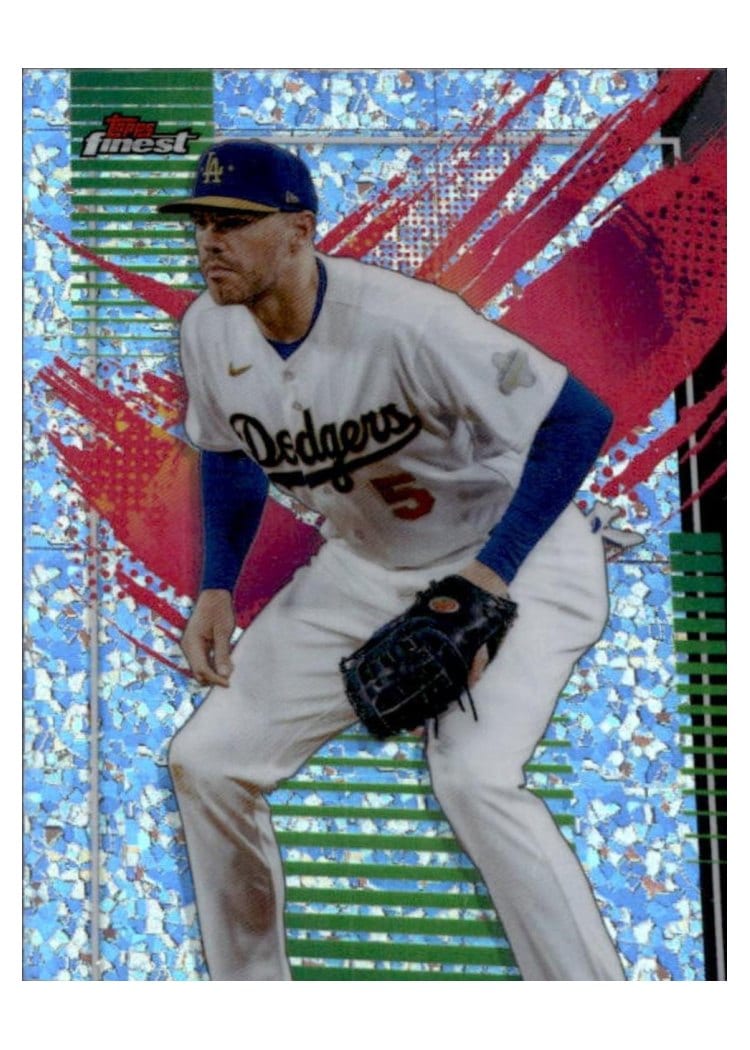 2026 Topps Finest Freddie Freeman Mini Diamond Refractor #229 card