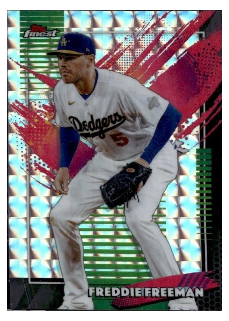 2026 Topps Finest Freddie Freeman #229 card