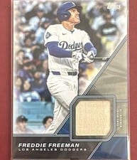 2026 Topps Major League Material Relics Freddie Freeman #MLM-FF card