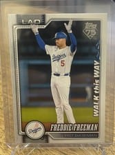 2026 Topps Walk This Way Freddie Freeman #252