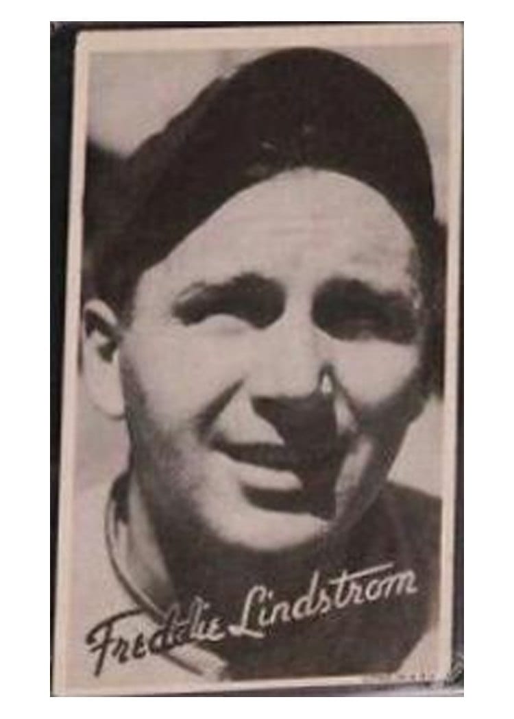 1936 Goudey Premiums Type 1 Freddie Lindstrom card