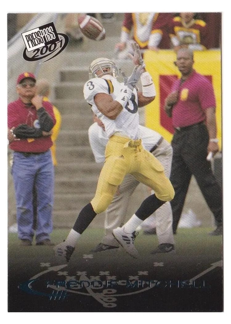 2001 Press Pass Freddie Mitchell Torquers #29 card