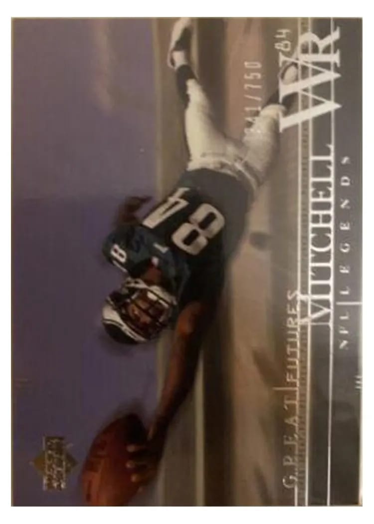 2001 Upper Deck Legends Freddie Mitchell #127 card