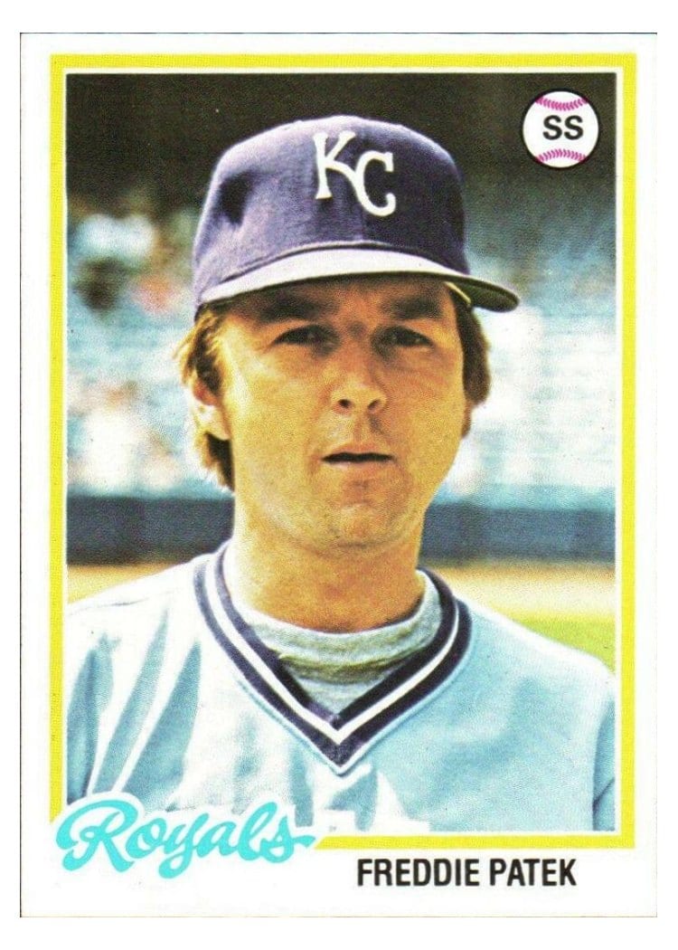 1978 Topps Freddie Patek #274 card