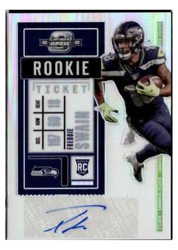 2020 Panini Contenders Optic Base Set Freddie Swain #196 card