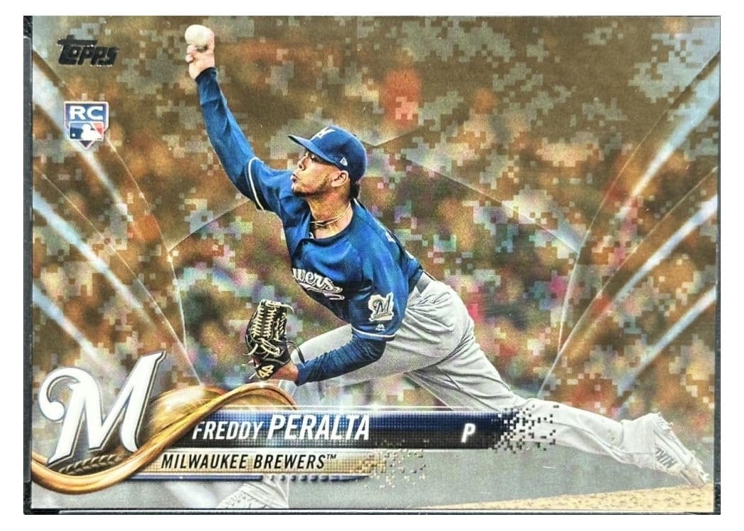 2018 Topps Update Base Set Freddy Peralta #US39 card