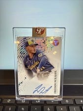 2022 Topps Pristine Autographs Freddy Peralta #PA-FP card