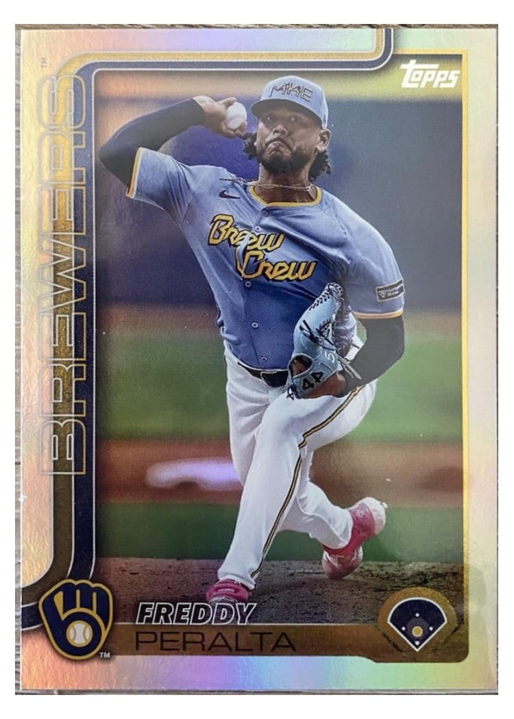 2025 Topps Base Set Freddy Peralta #61 card
