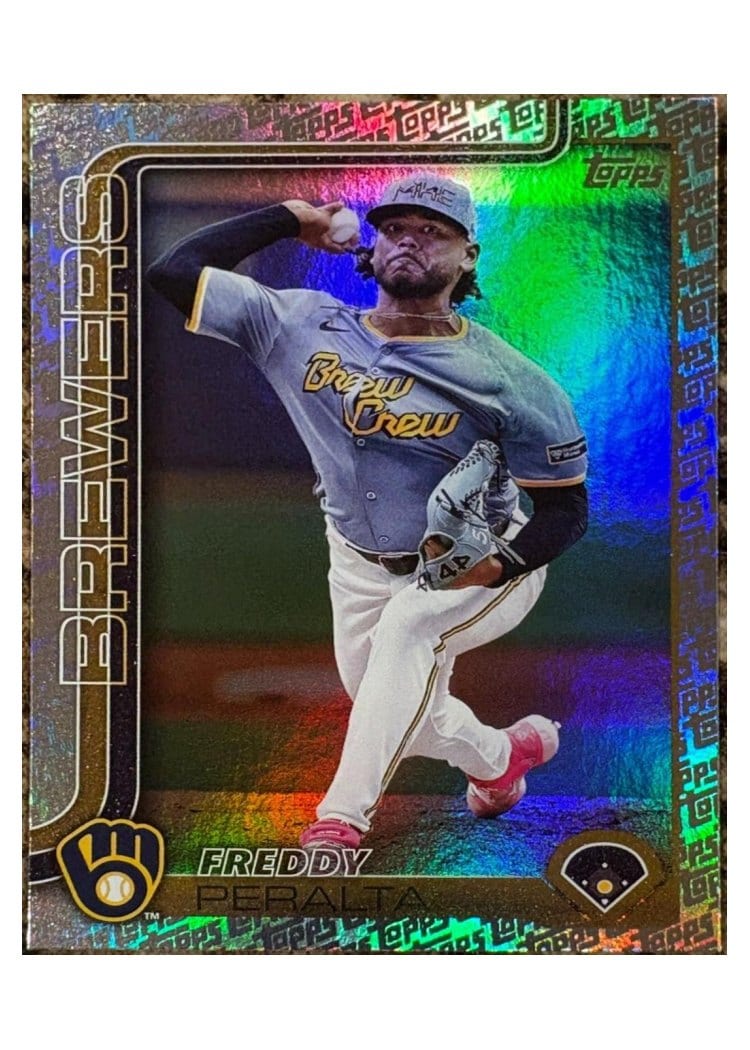 2025 Topps Base Set Freddy Peralta #61 card