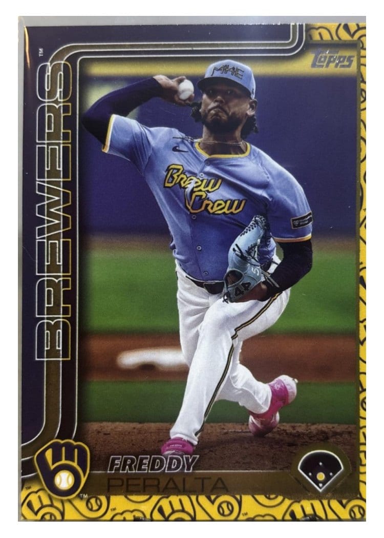 2025 Topps Base Set Freddy Peralta #61 card