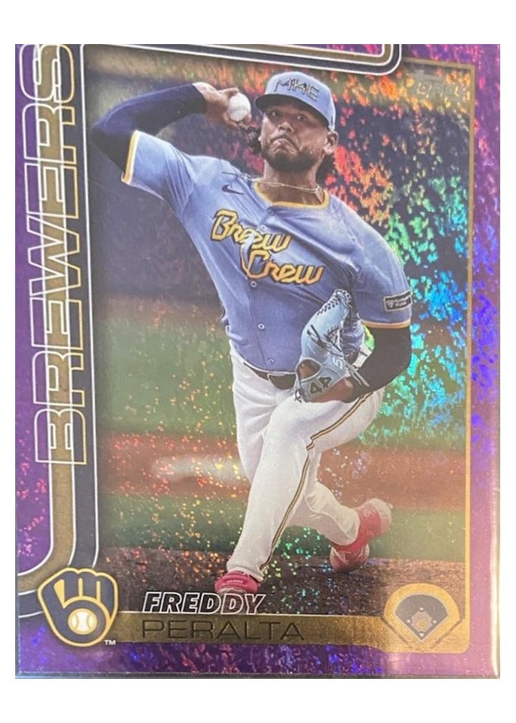 2025 Topps Base Set Freddy Peralta #61 card