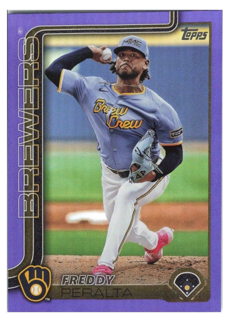 2025 Topps Base Set Freddy Peralta #61 card