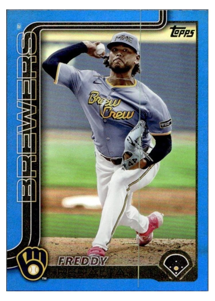 2025 Topps Base Set Freddy Peralta #61 card