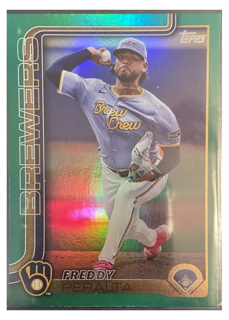 2025 Topps Base Set Freddy Peralta #61 card