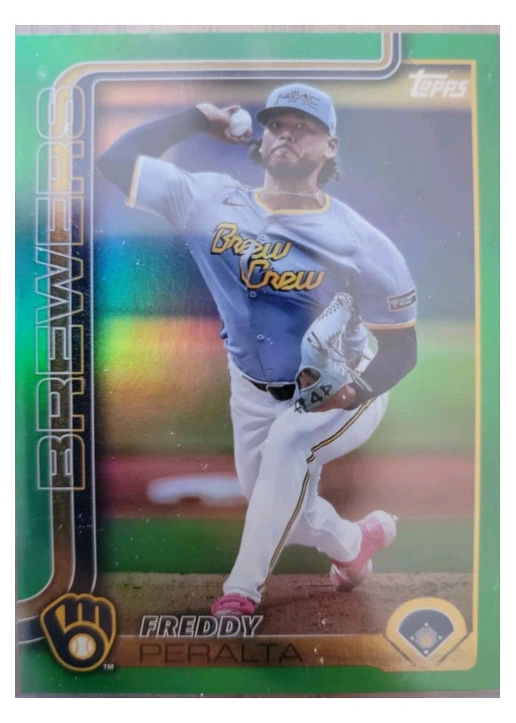 2025 Topps Base Set Freddy Peralta #61 card