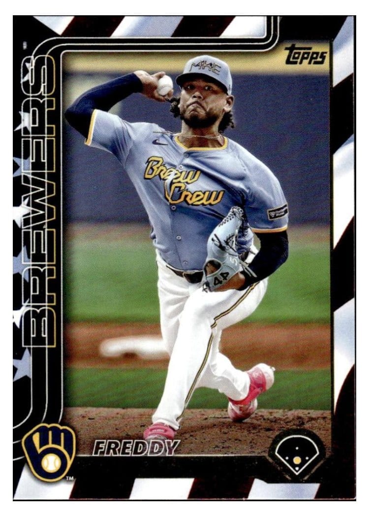 2025 Topps Base Set Freddy Peralta #61 card