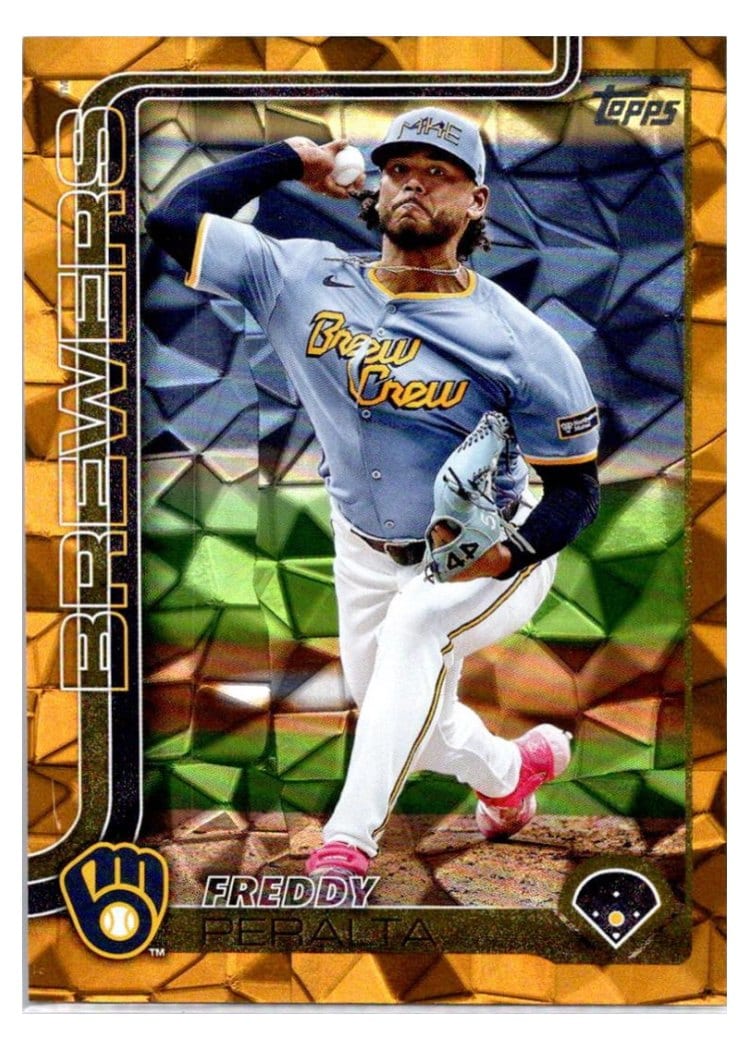 2025 Topps Base Set Freddy Peralta #61 card