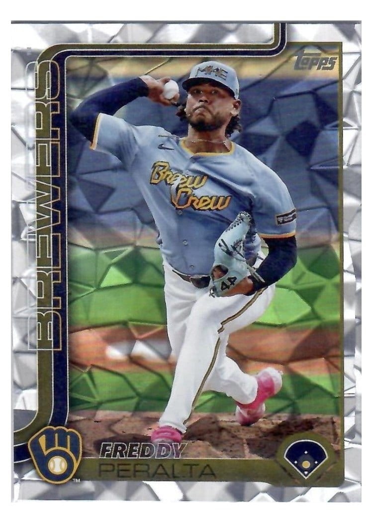 2025 Topps Base Set Freddy Peralta #61 card