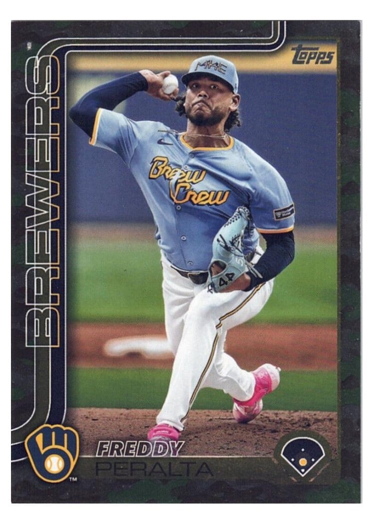 2025 Topps Base Set Freddy Peralta #61 card