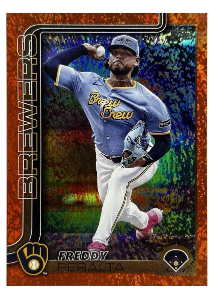 2025 Topps Base Set Freddy Peralta #61 card