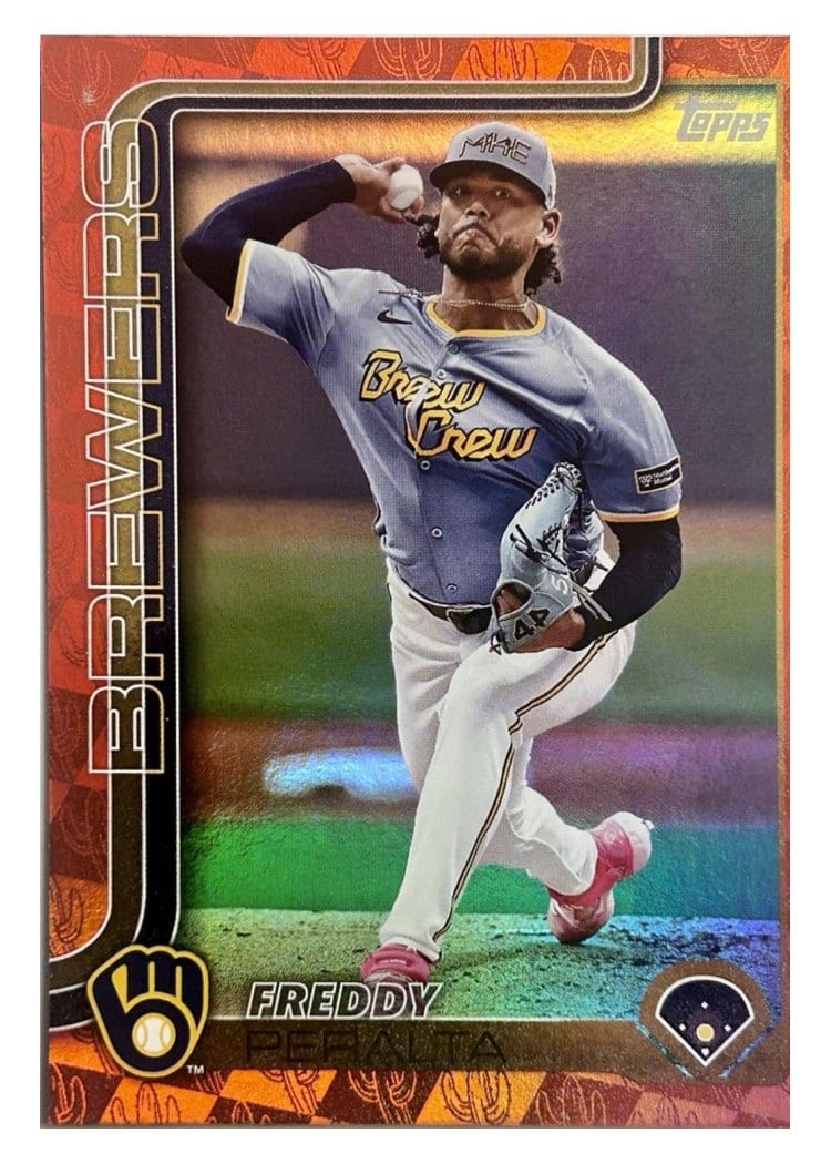 2025 Topps Base Set Freddy Peralta #61 card