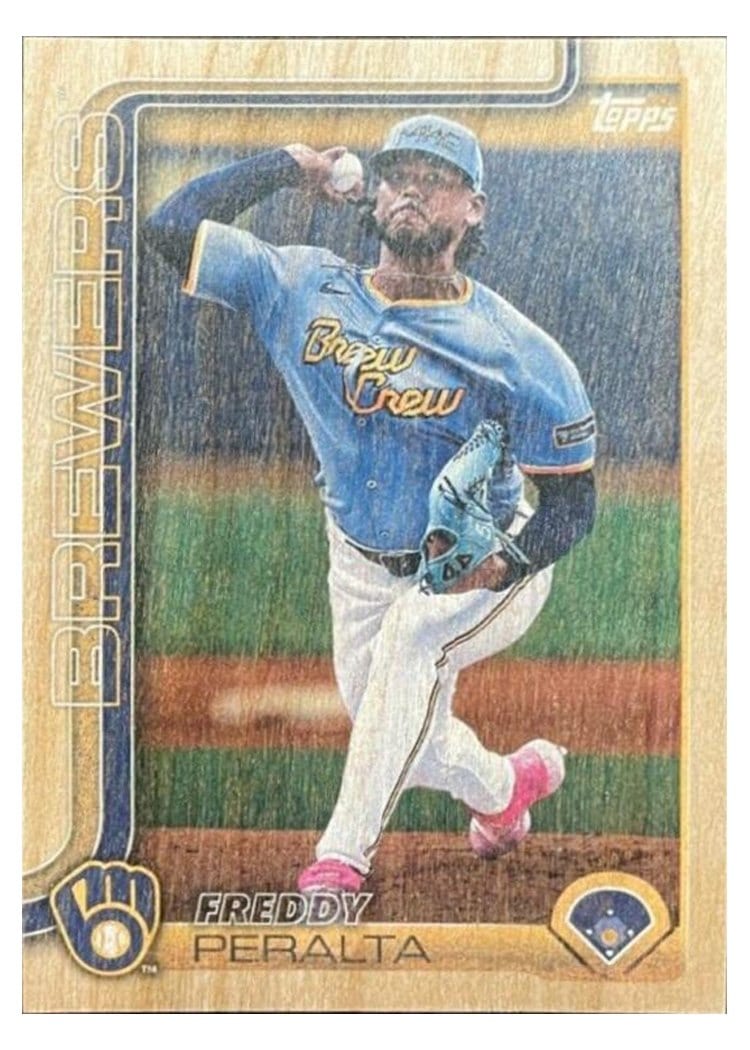 2025 Topps Base Set Freddy Peralta #61 card