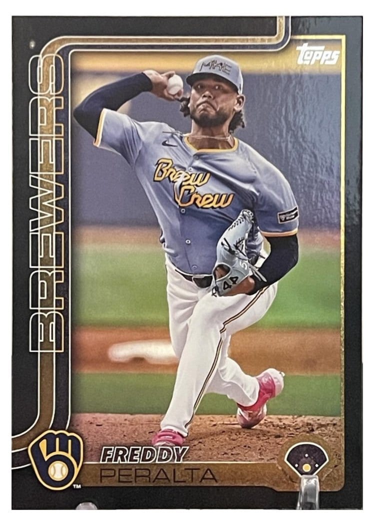 2025 Topps Base Set Freddy Peralta #61 card