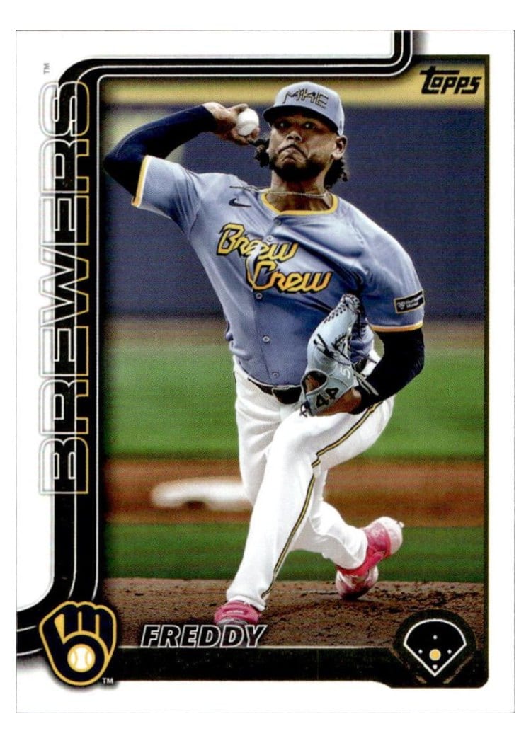 2025 Topps Base Set Freddy Peralta #61 card