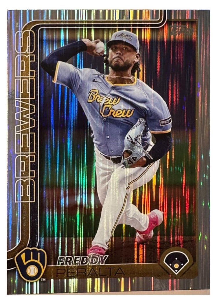 2025 Topps Base Set Freddy Peralta #61 card