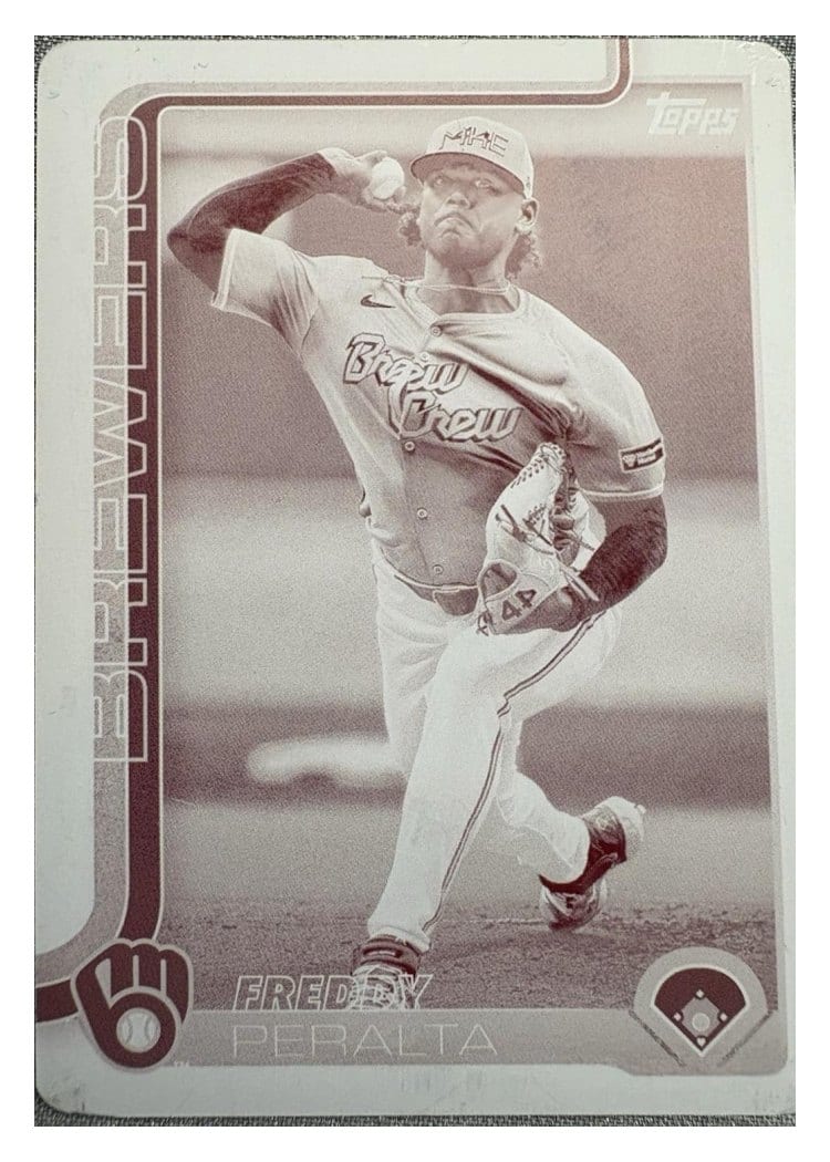 2025 Topps Base Set Freddy Peralta #61 card