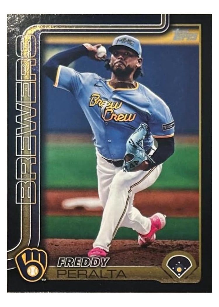 2025 Topps Base Set Freddy Peralta #61 card