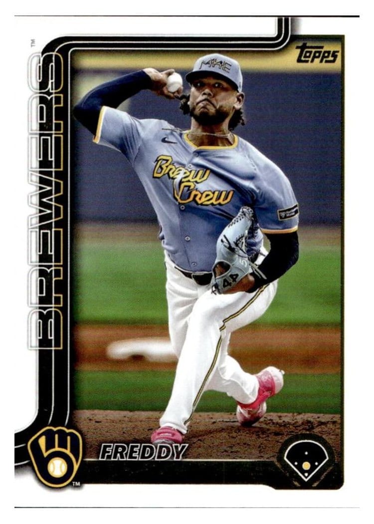 2025 Topps Base Set Freddy Peralta #61 card