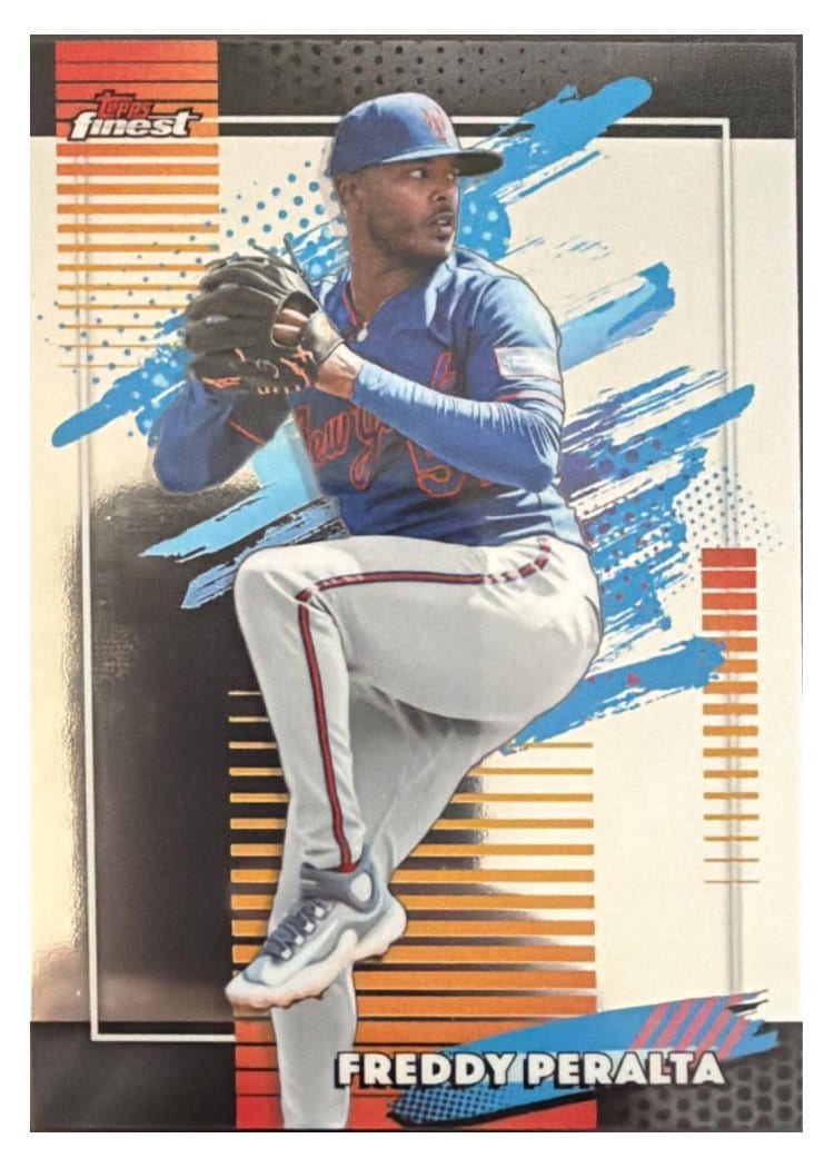 2026 Topps Finest Freddy Peralta #185 card