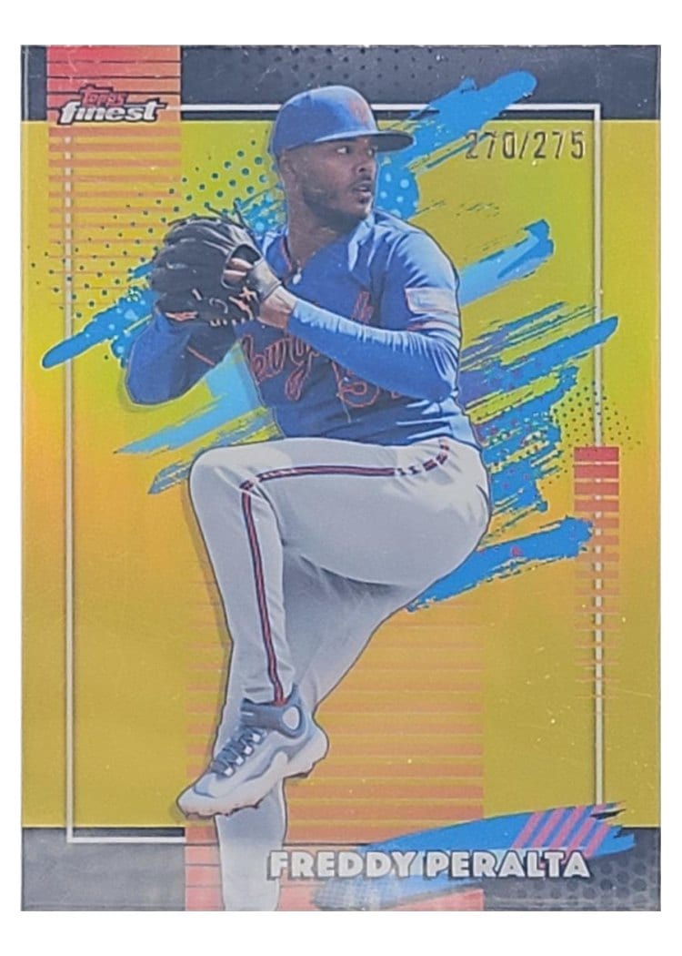 2026 Topps Finest Freddy Peralta #185 card