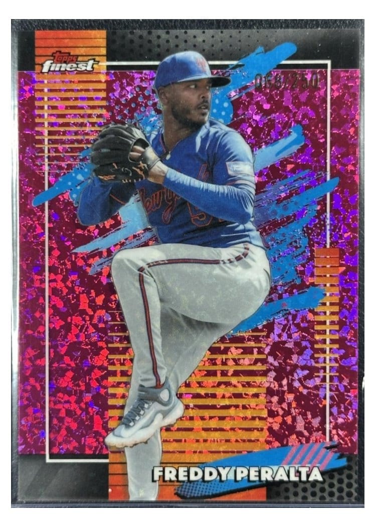 2026 Topps Finest Freddy Peralta #185 card