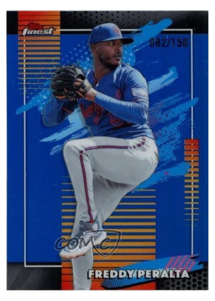 2026 Topps Finest Freddy Peralta #185 card