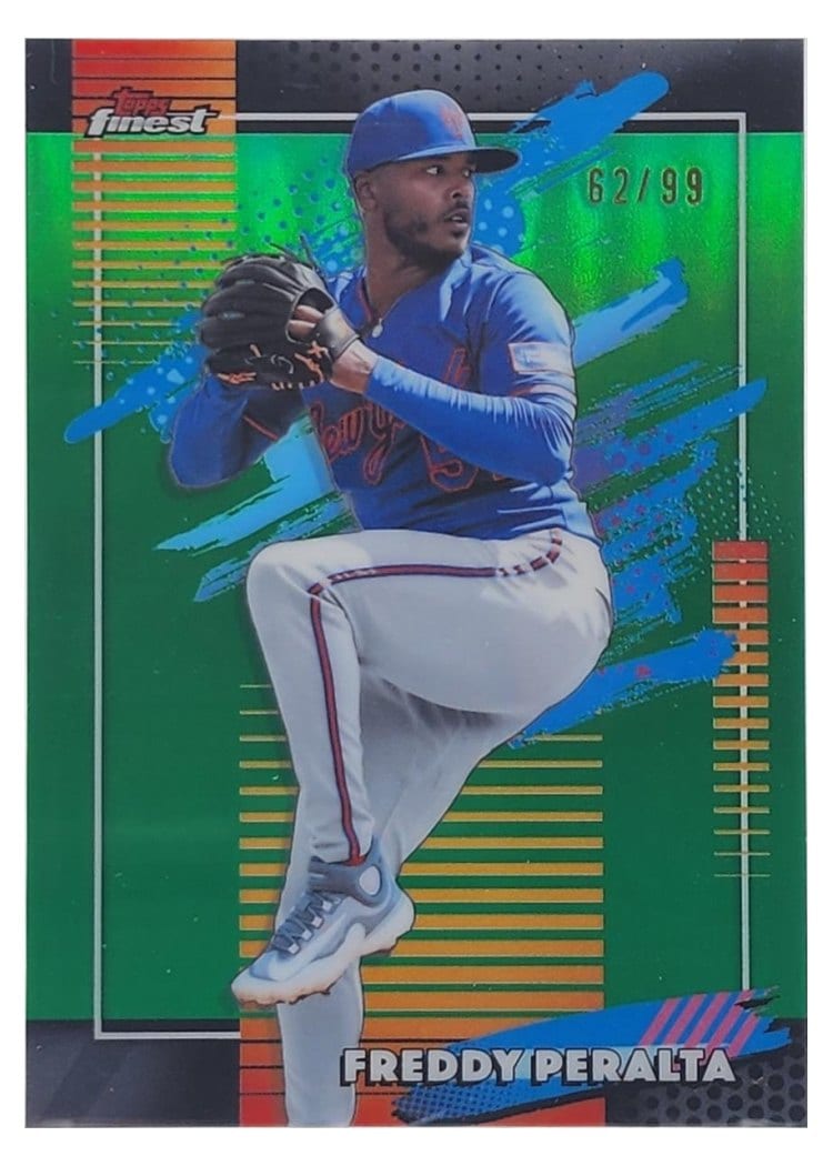 2026 Topps Finest Freddy Peralta #185 card
