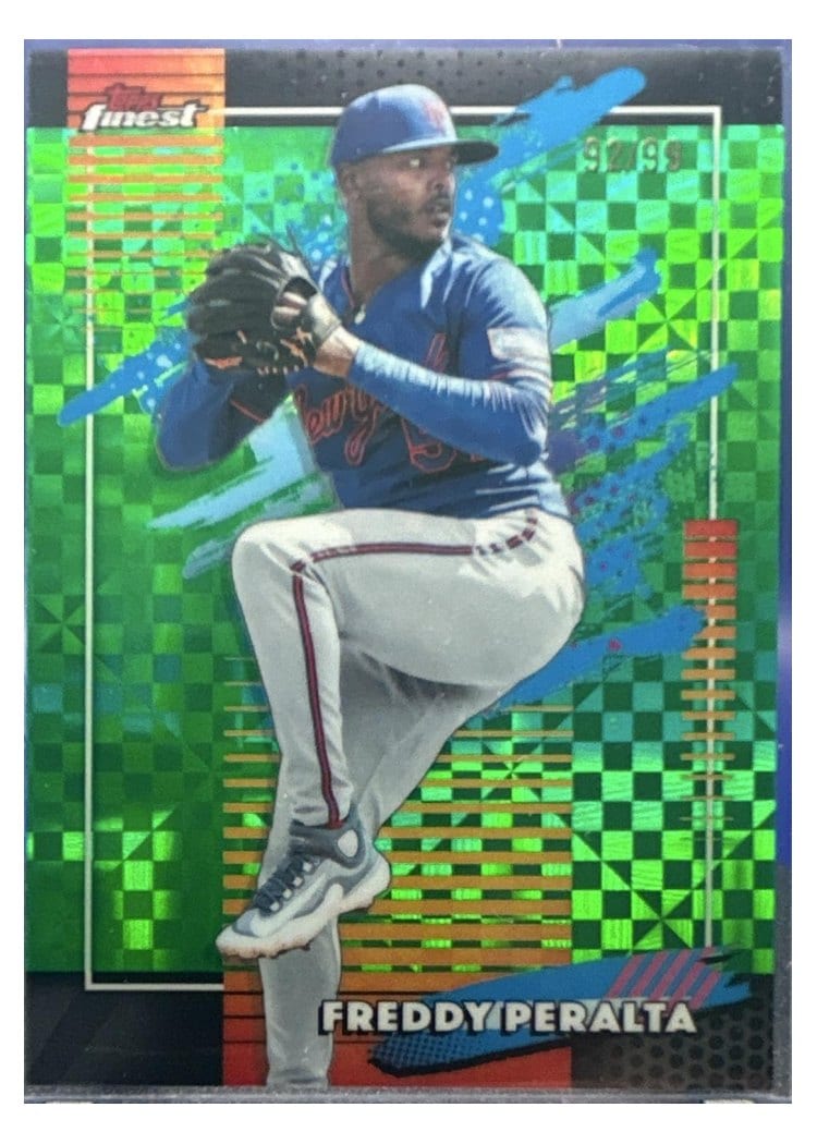 2026 Topps Finest Freddy Peralta #185 card