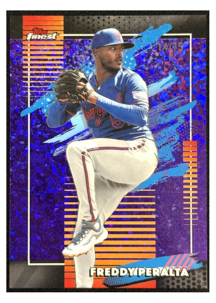 2026 Topps Finest Freddy Peralta #185 card