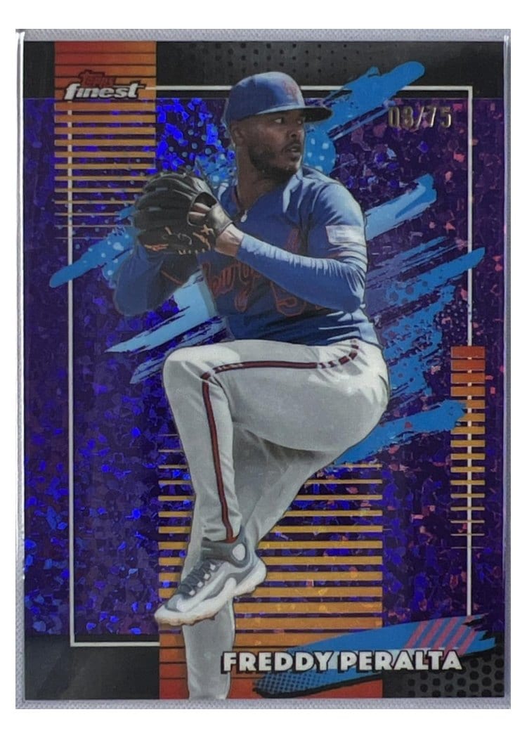 2026 Topps Finest Freddy Peralta #185 card