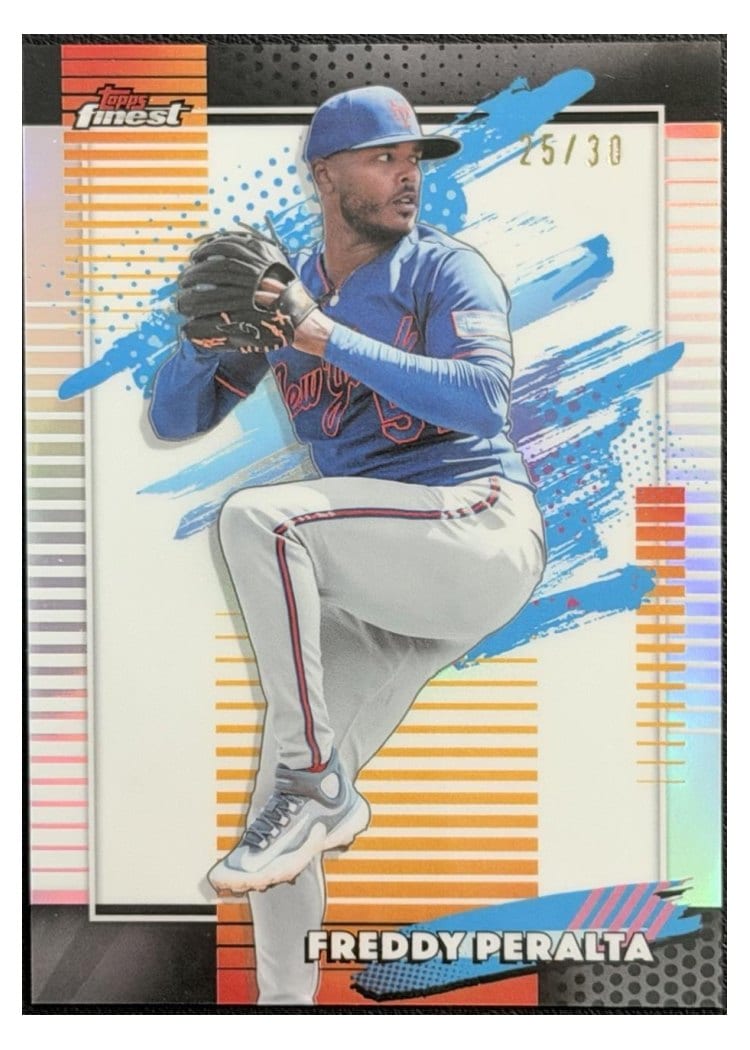 2026 Topps Finest Freddy Peralta #185 card