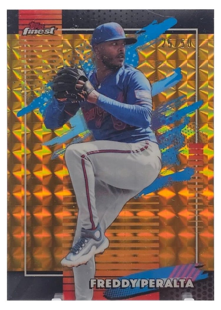 2026 Topps Finest Freddy Peralta #185 card