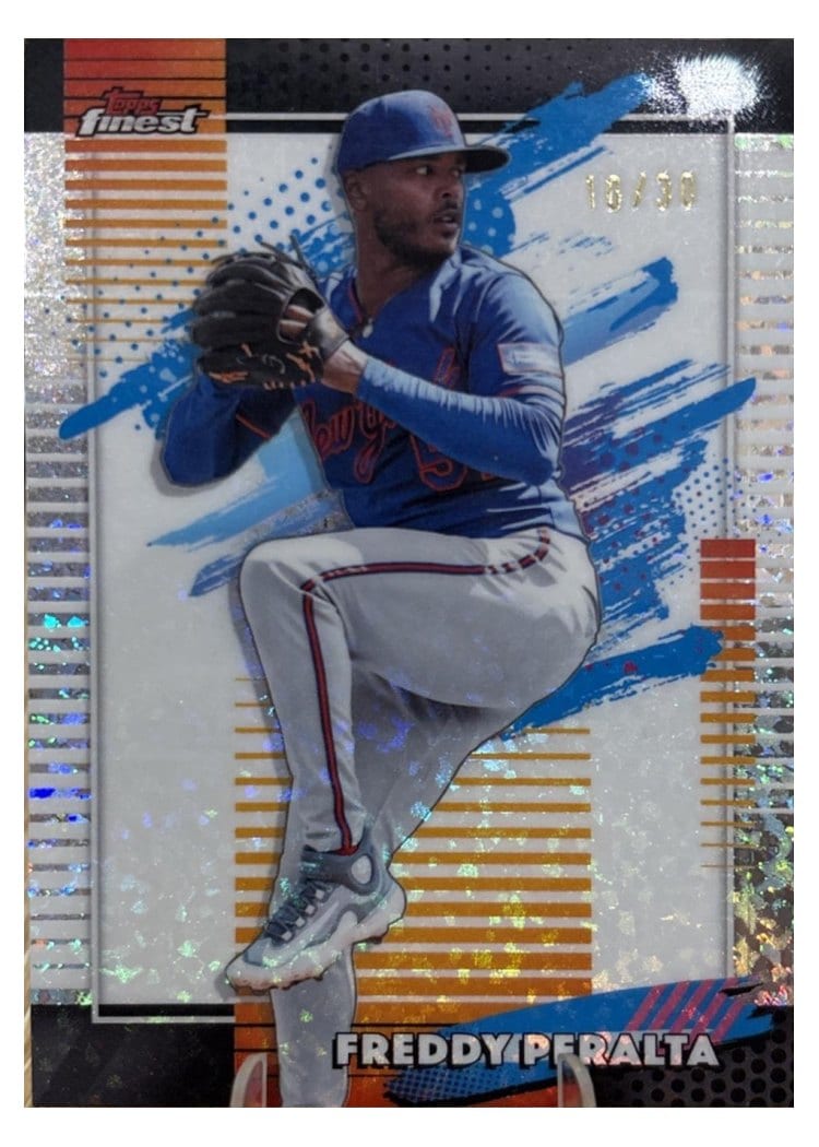 2026 Topps Finest Freddy Peralta #185 card