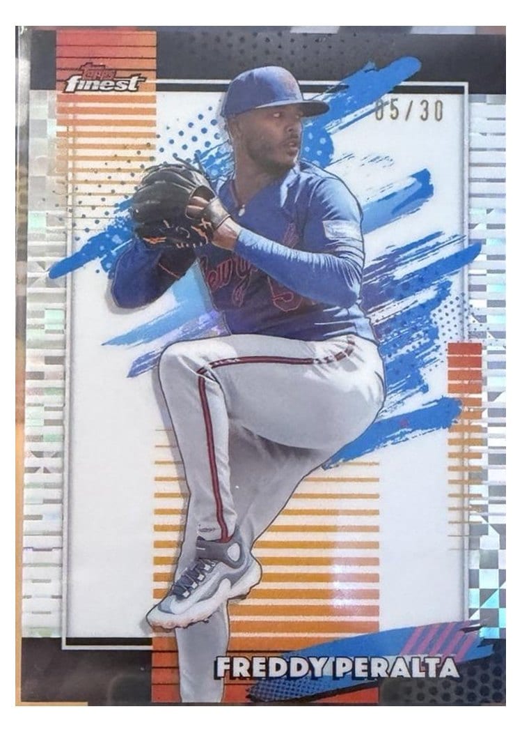 2026 Topps Finest Freddy Peralta #185 card