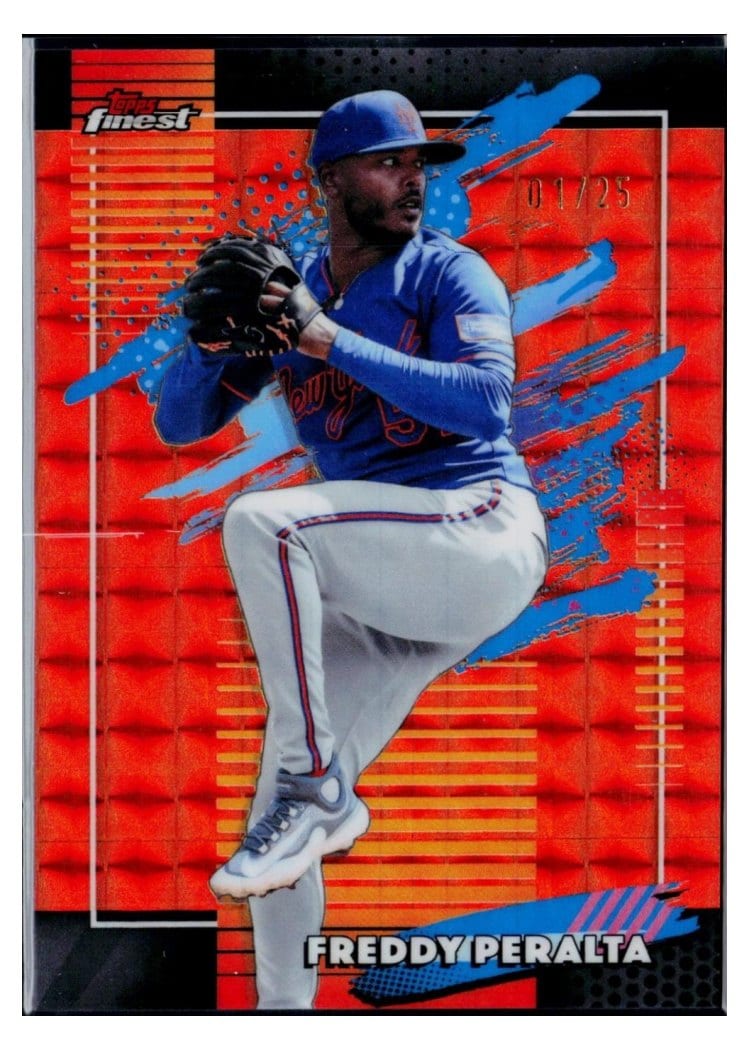 2026 Topps Finest Freddy Peralta #185 card