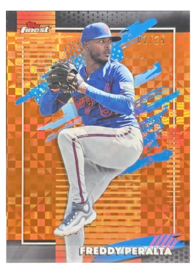 2026 Topps Finest Freddy Peralta #185 card