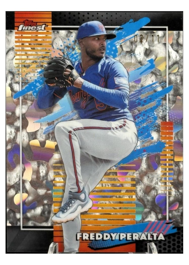 2026 Topps Finest Freddy Peralta #185 card