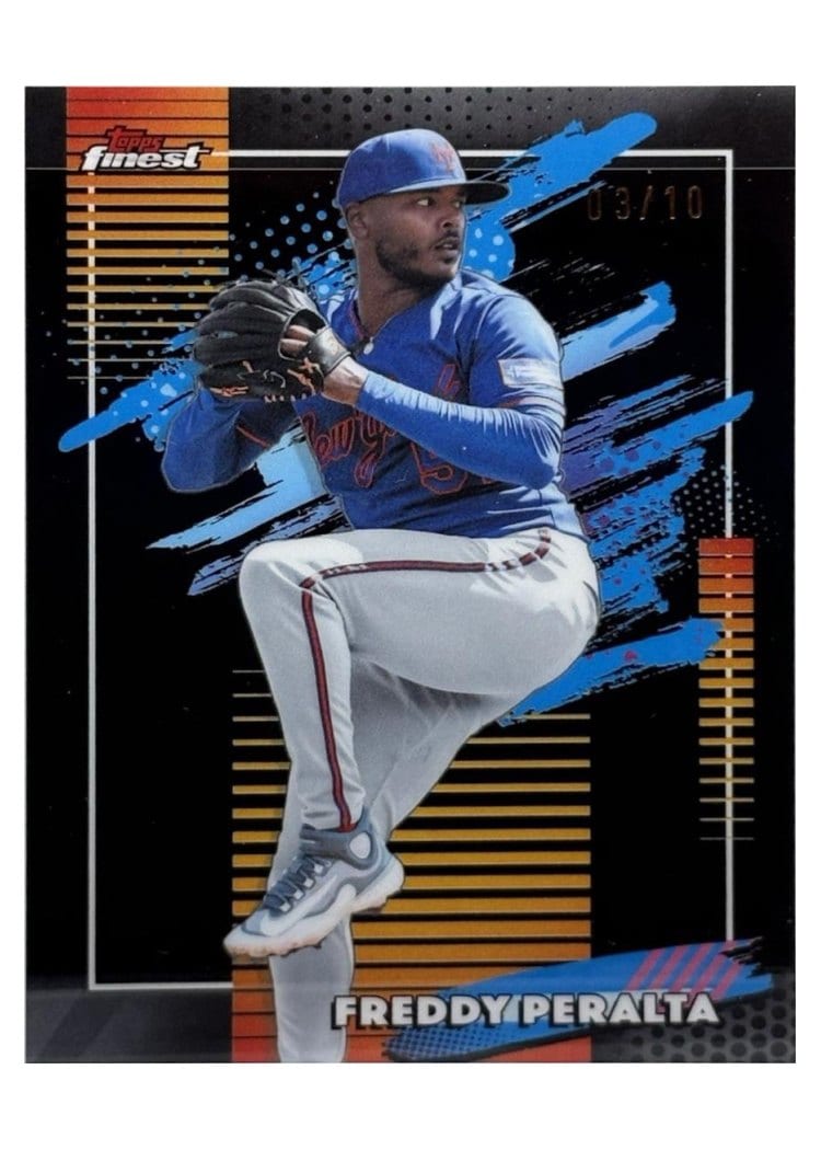2026 Topps Finest Freddy Peralta #185 card