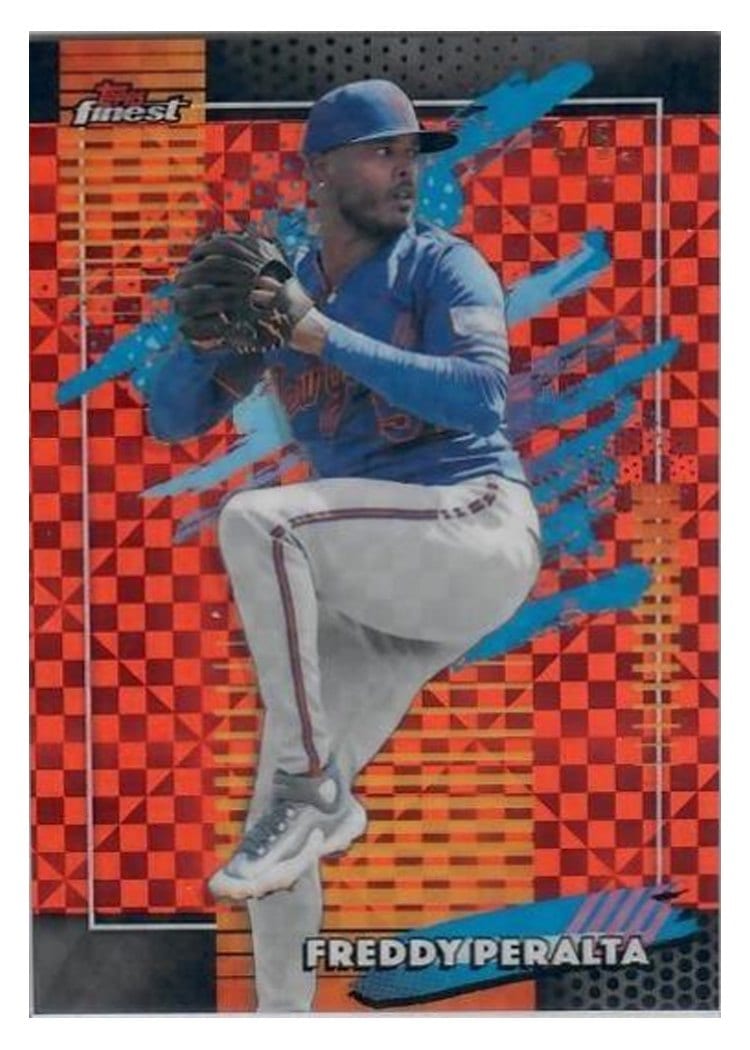 2026 Topps Finest Freddy Peralta #185 card
